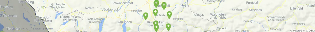Map view for Pharmacies emergency services nearby Oberschlierbach (Kirchdorf, Oberösterreich)